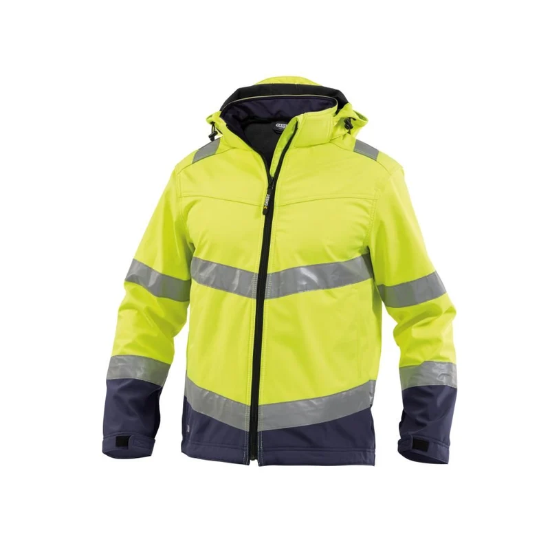 Dassy HiVis Malaga Hoge zichtbaarheids-softshell jas 300329
