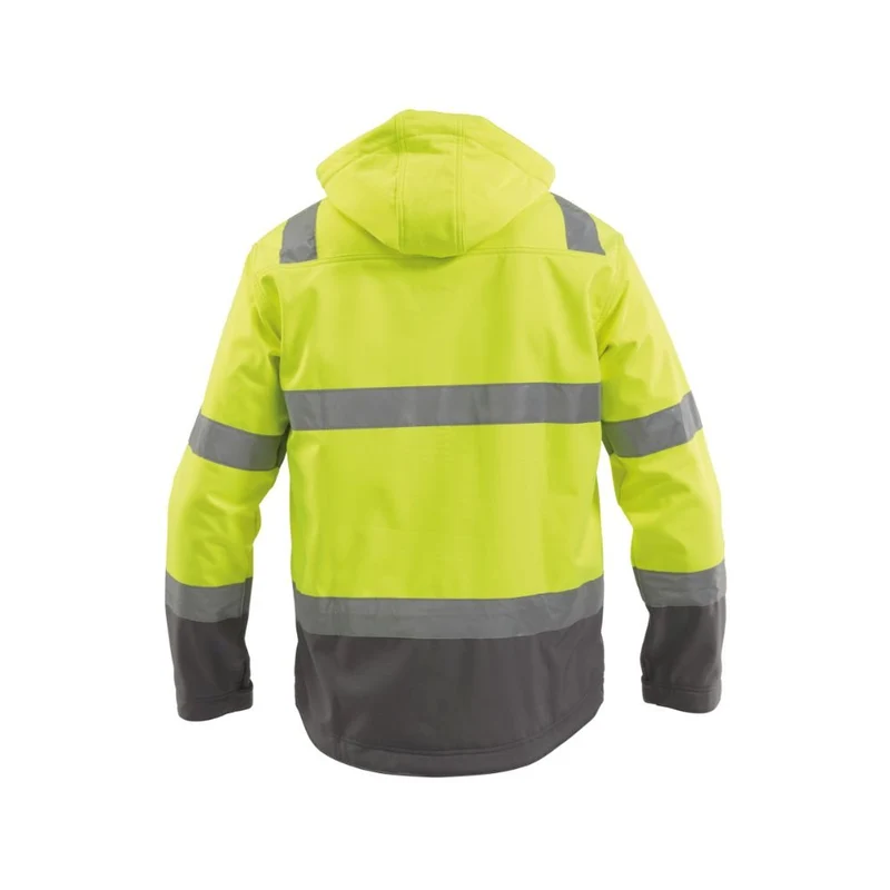 Dassy HiVis Malaga Hoge zichtbaarheids-softshell jas 300329