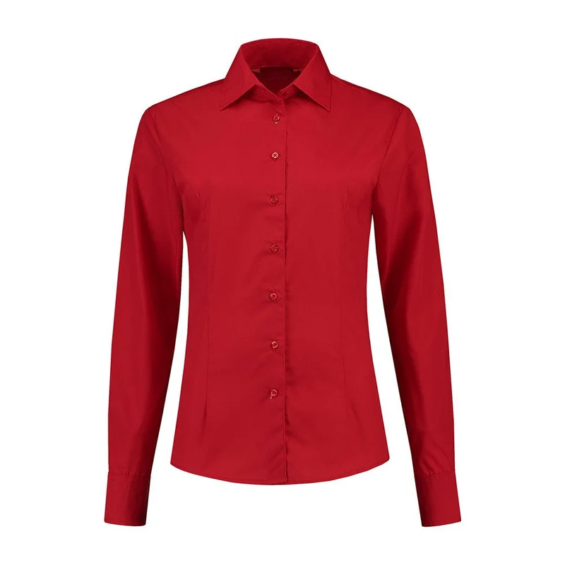 Lemon & Soda Shirt Poplin Mix Lange mouw Dames LEM3932