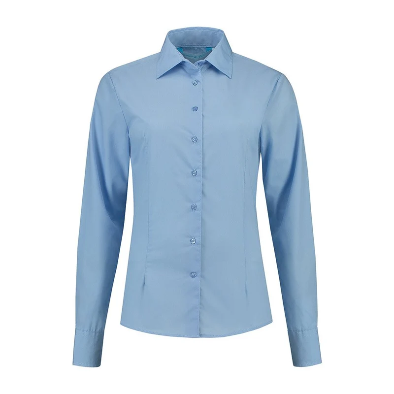 Lemon & Soda Shirt Poplin Mix Lange mouw Dames LEM3932