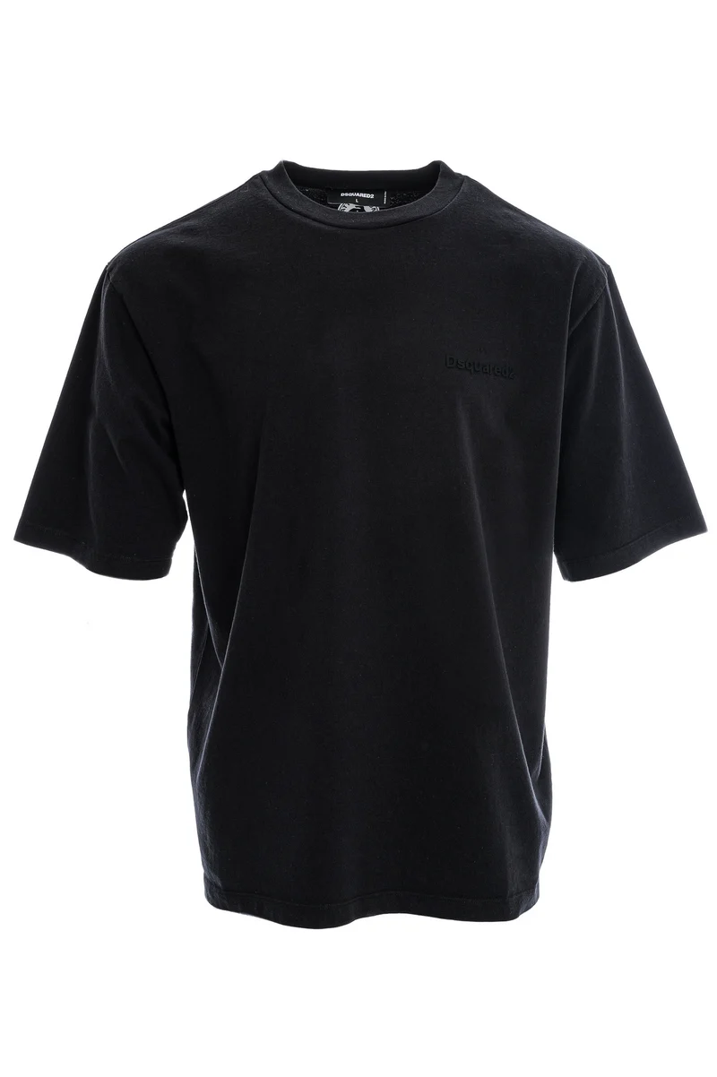 Heavy Cotton T-Shirt Schwarz