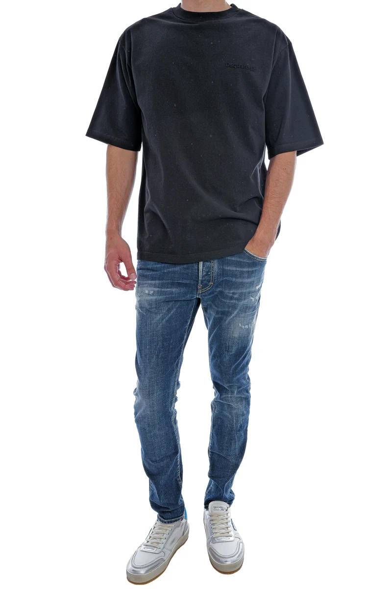 Heavy Cotton T-Shirt Schwarz