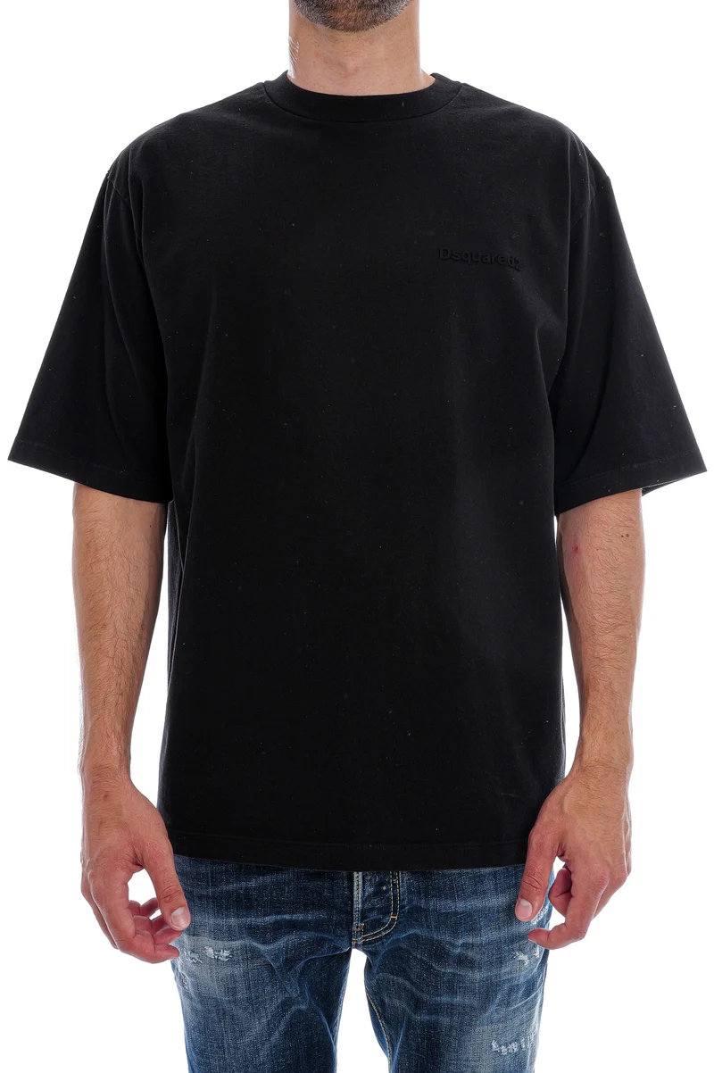 Heavy Cotton T-Shirt Schwarz