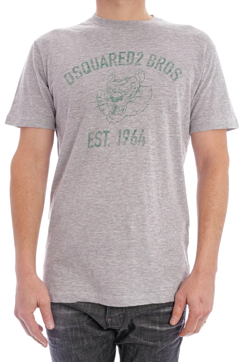 T-Shirt 'Cool Fit' Grau Meliert