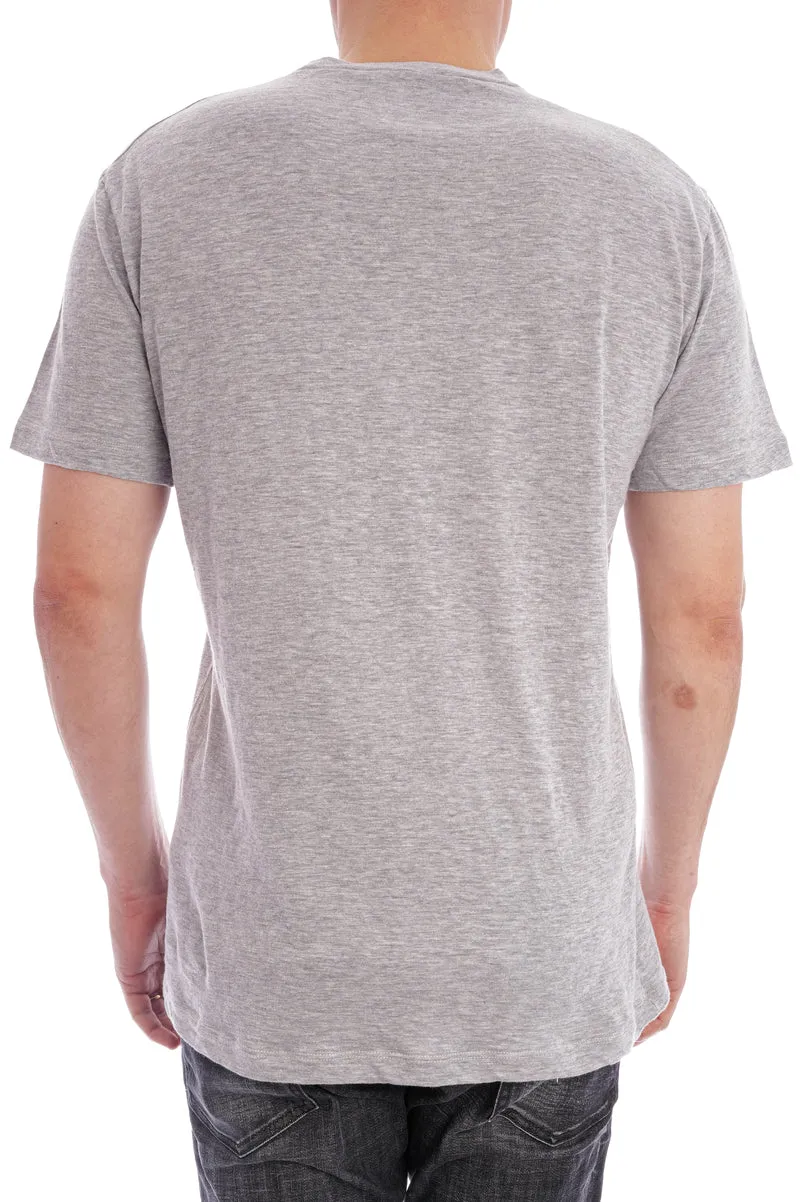 T-Shirt 'Cool Fit' Grau Meliert