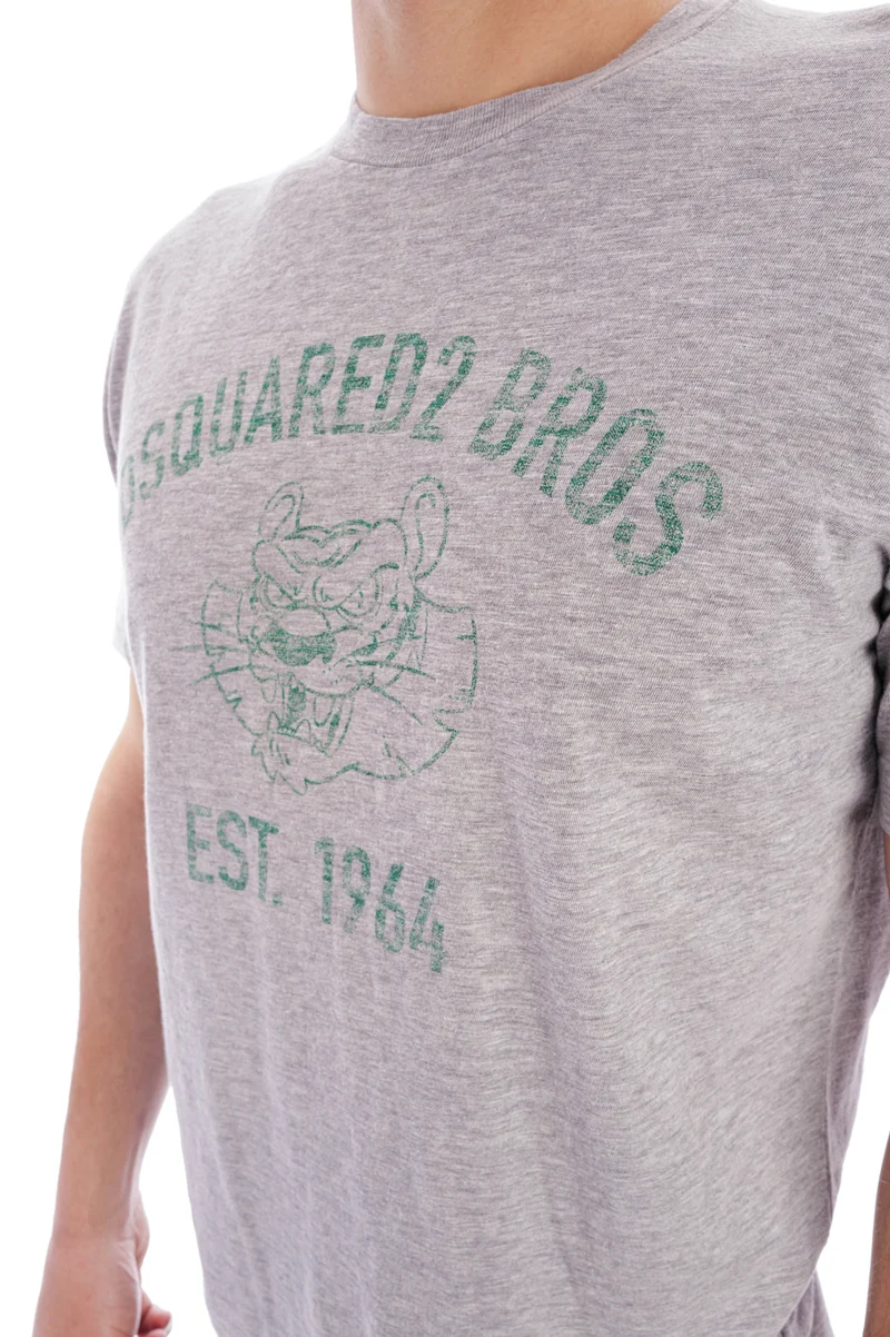 T-Shirt 'Cool Fit' Grau Meliert