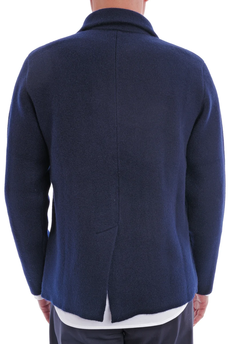 Kaschmirstrickjacke 'Louis' Navy