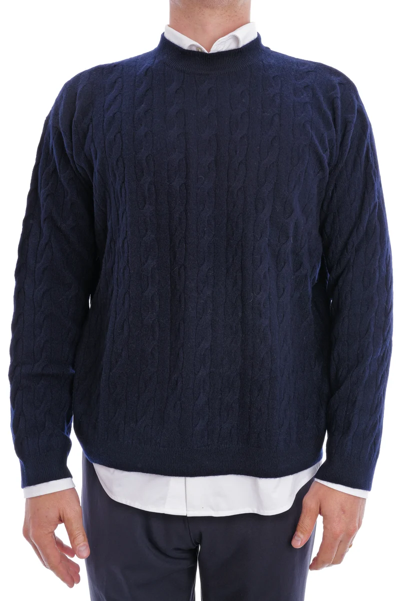 Kaschmirpullover 'Oskar' Navy