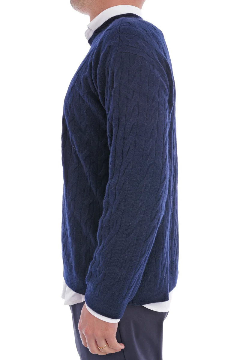 Kaschmirpullover 'Oskar' Navy