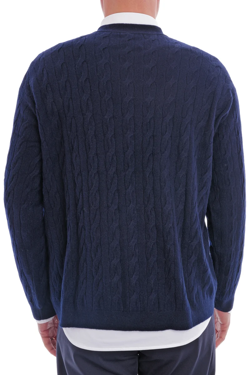 Kaschmirpullover 'Oskar' Navy