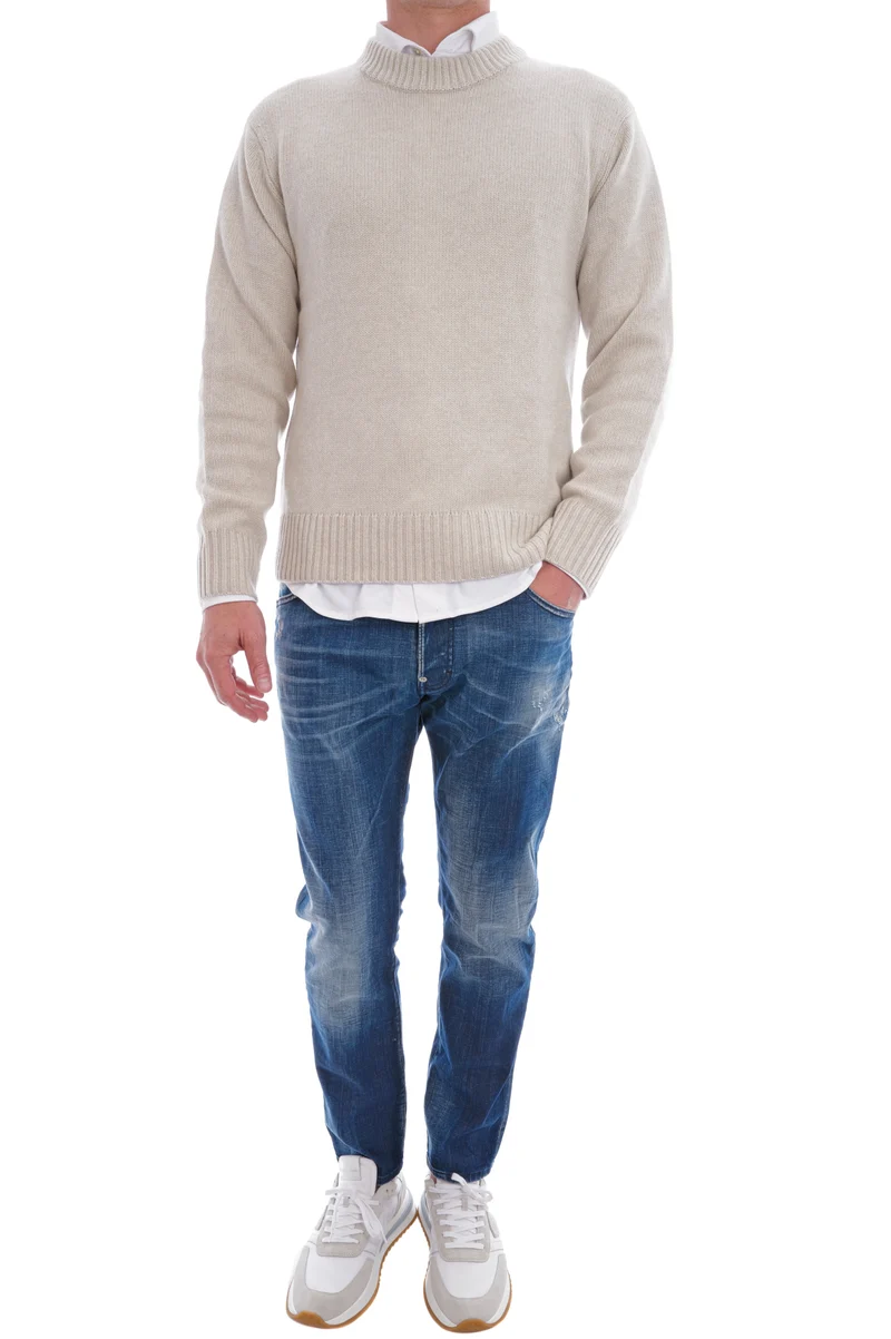 Kaschmirpullover 'Kristian' Oyster