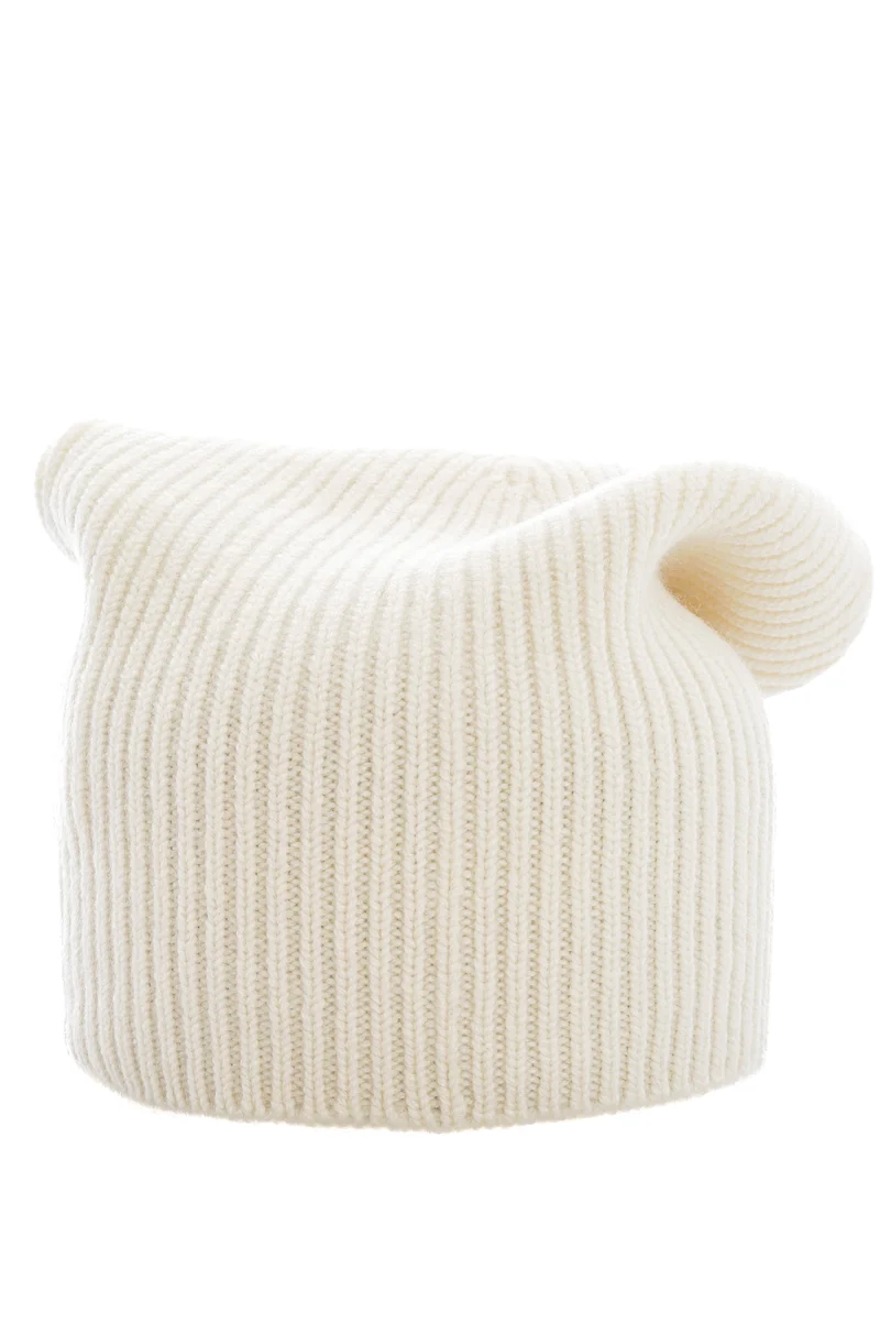 Kaschmirbeanie Creme