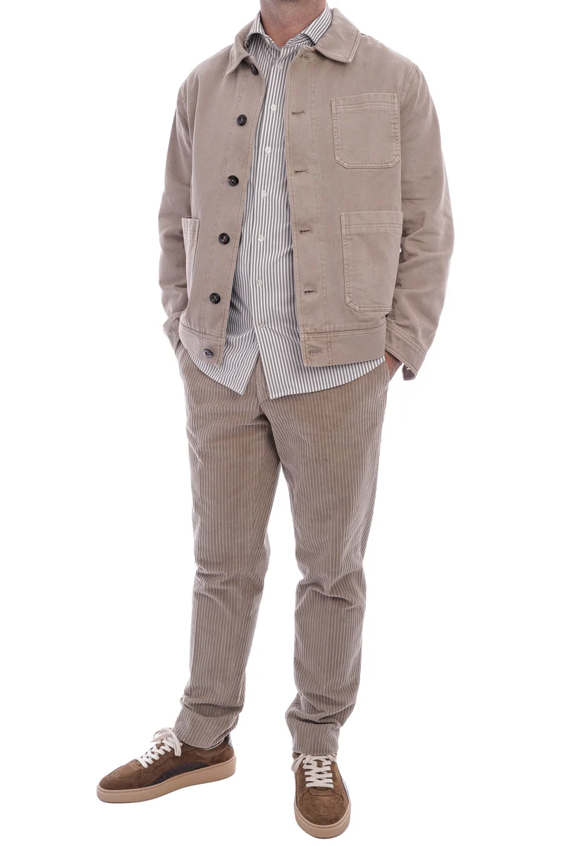 Cordhose 'Davide' Hellbeige