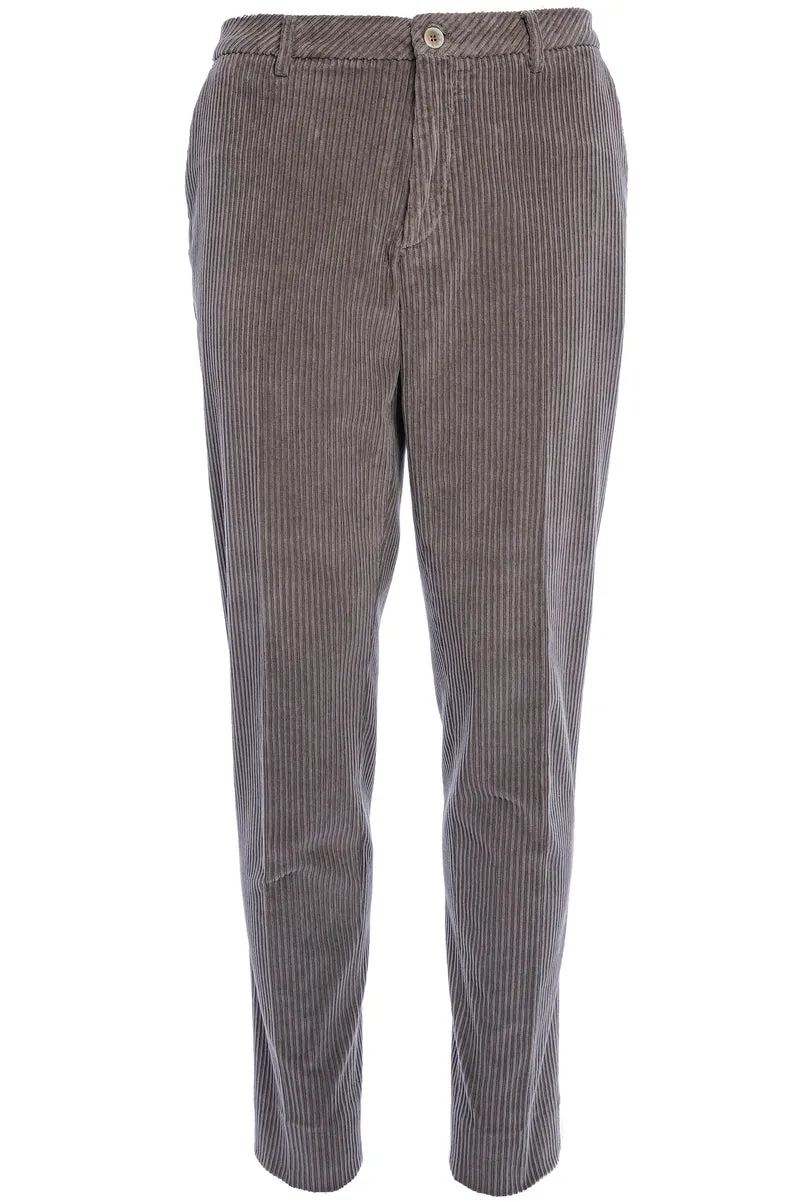 Cordhose 'Davide' Taupe