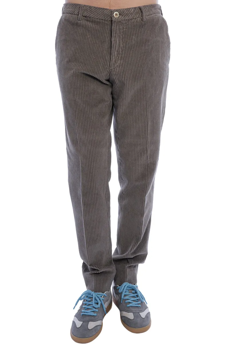 Cordhose 'Davide' Taupe