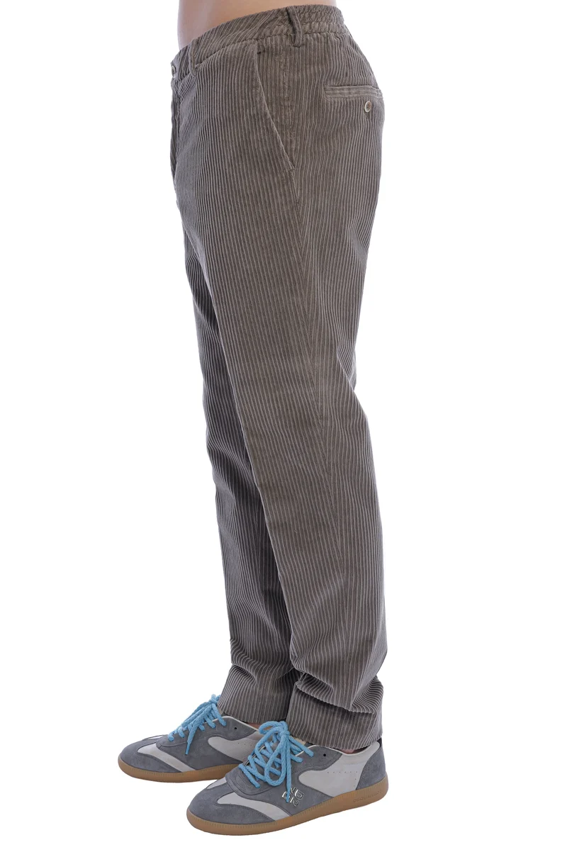 Cordhose 'Davide' Taupe