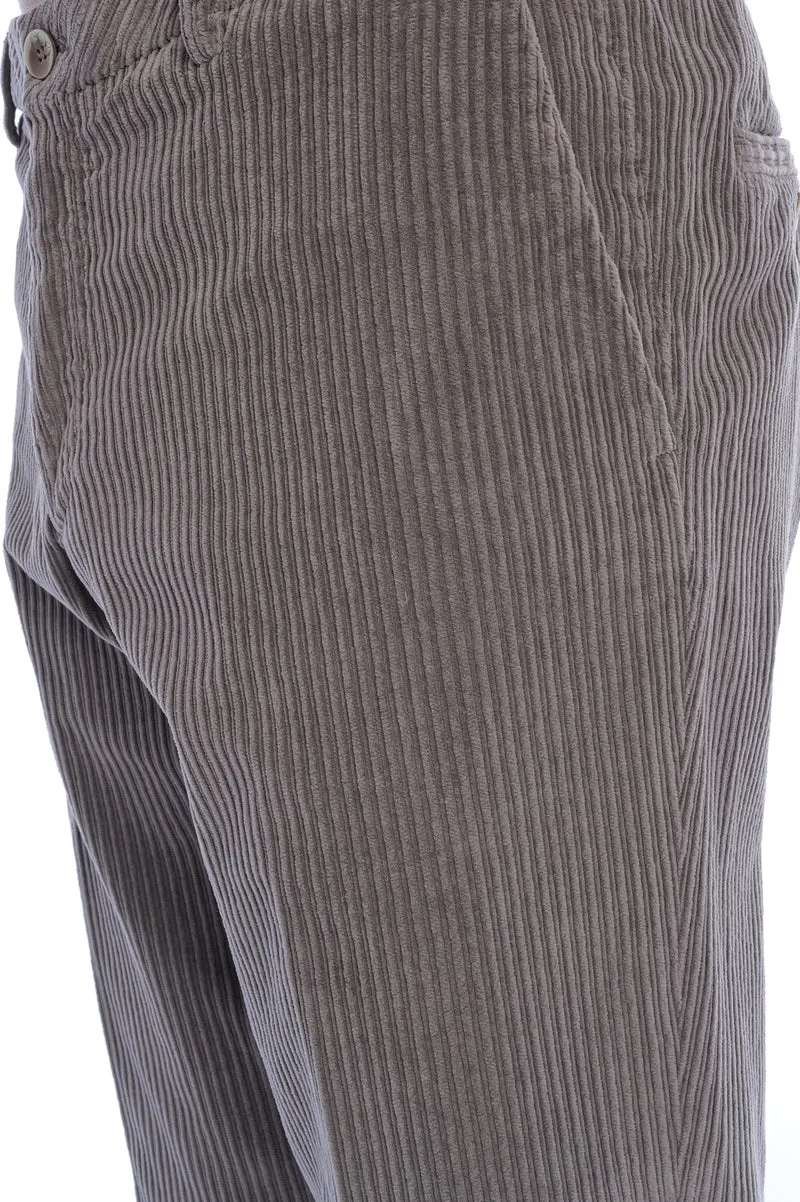 Cordhose 'Davide' Taupe