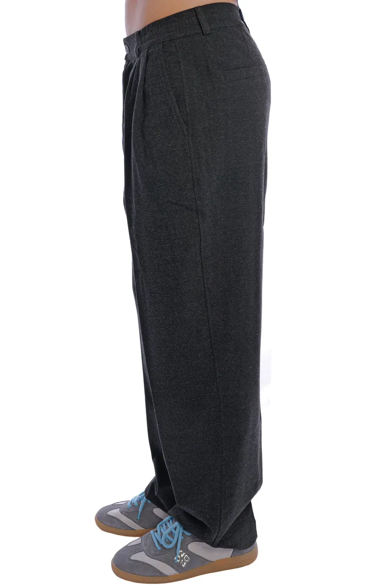 Bundfaltenhose 'Bogota' Rauchgrau