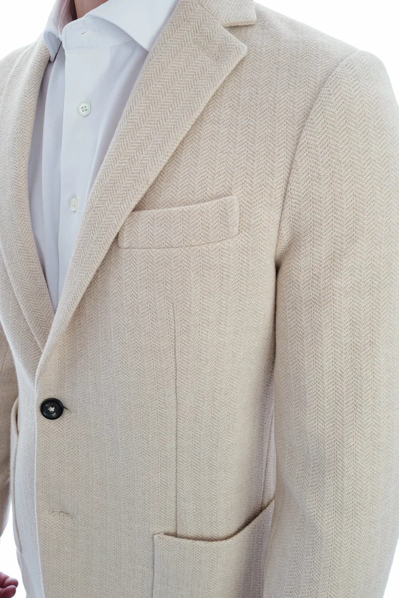 Wollsakko Beige