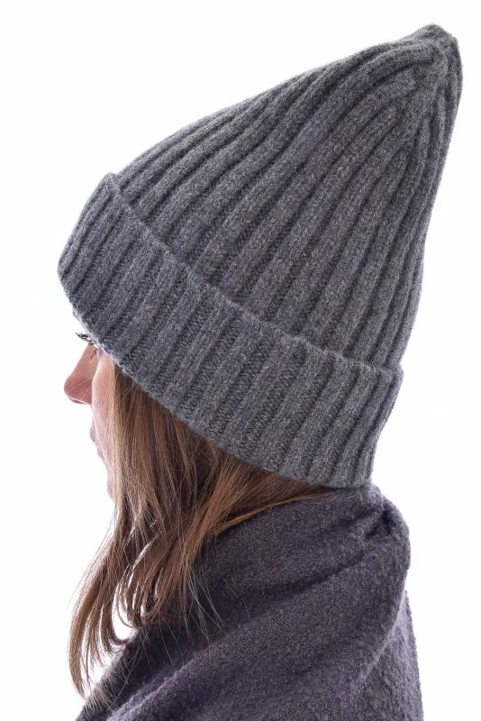 Mütze 'Le Grand Bonnet' Schiefergrau