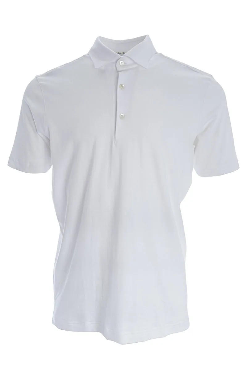 Poloshirt 'Luca' Weiß