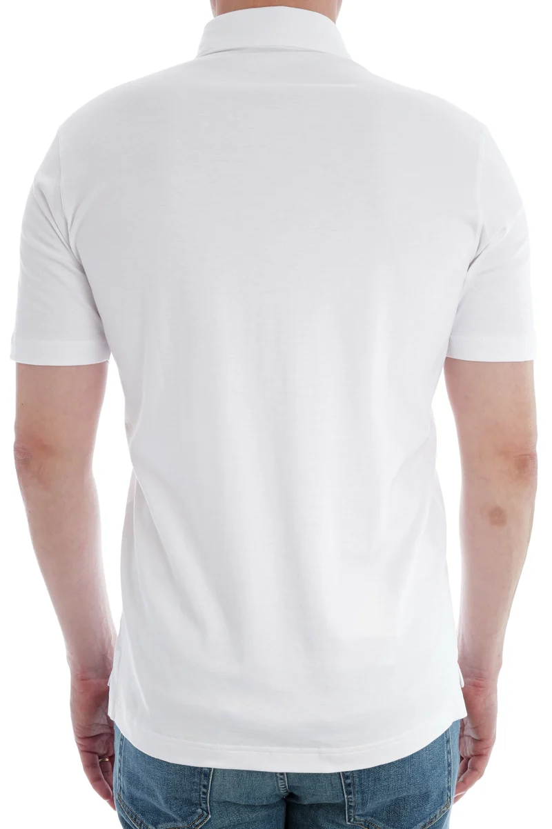 Poloshirt 'Luca' Weiß