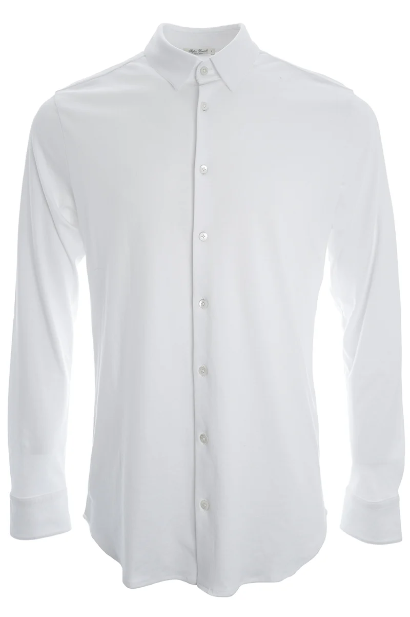 Baumwollhemd 'Otis Sea Island Deluxe 185' Weiß