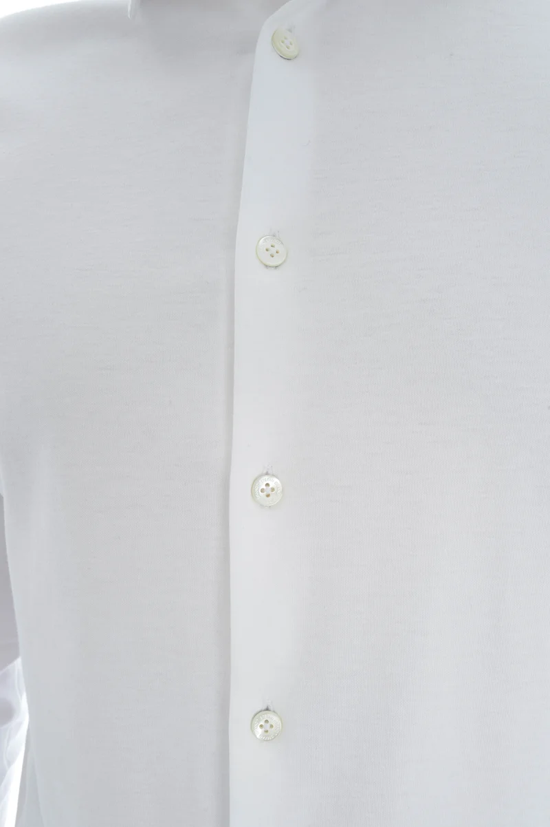 Baumwollhemd 'Otis Sea Island Deluxe 185' Weiß