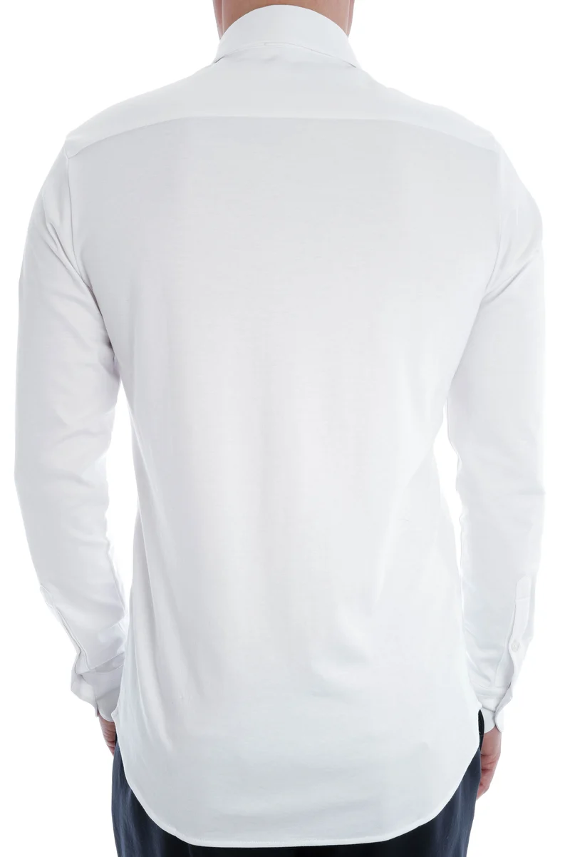 Baumwollhemd 'Otis Sea Island Deluxe 185' Weiß