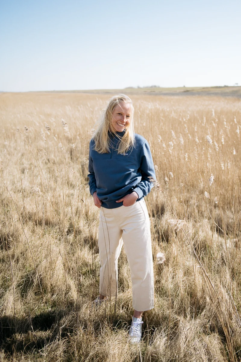 Half-Zip Sweater Knut Indigo