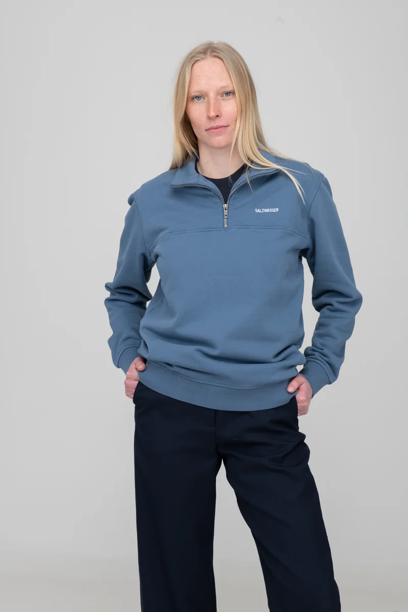 Half-Zip Sweater Knut Indigo