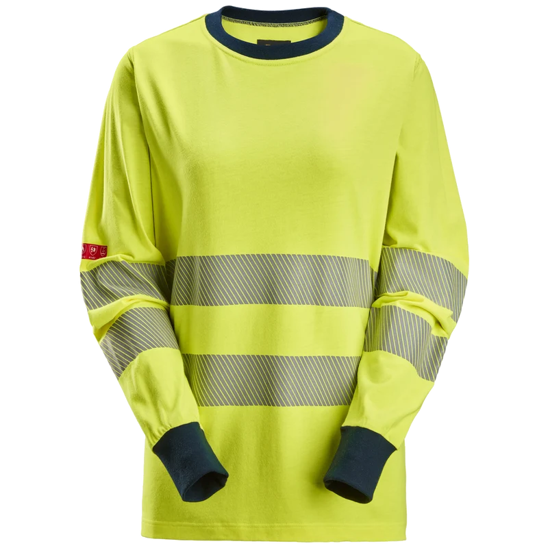 Snickers ProtecWork Dames Shirt Lange Mouw High-Vis KL3 2476