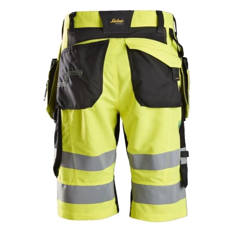 Snickers FlexiWork HV Korte Broek+ Holsterzakken 6933