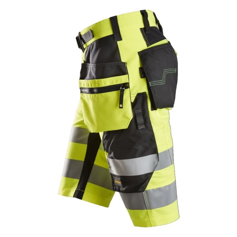 Snickers FlexiWork HV Korte Broek+ Holsterzakken 6933