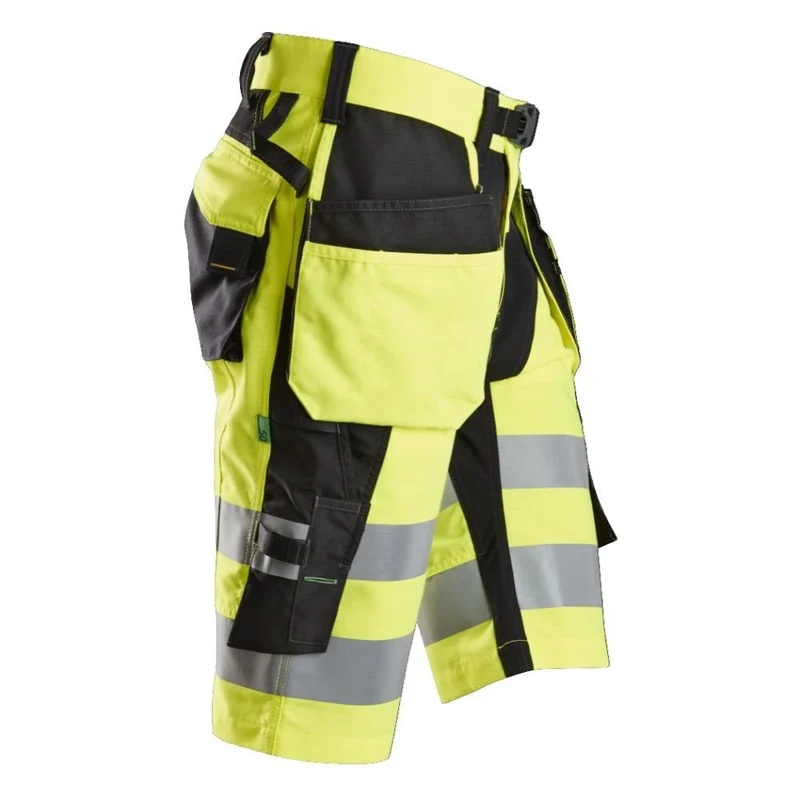 Snickers FlexiWork HV Korte Broek+ Holsterzakken 6933