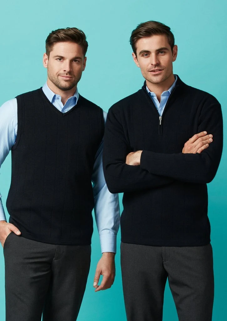 Mens 80/20 Wool-Rich Vest
