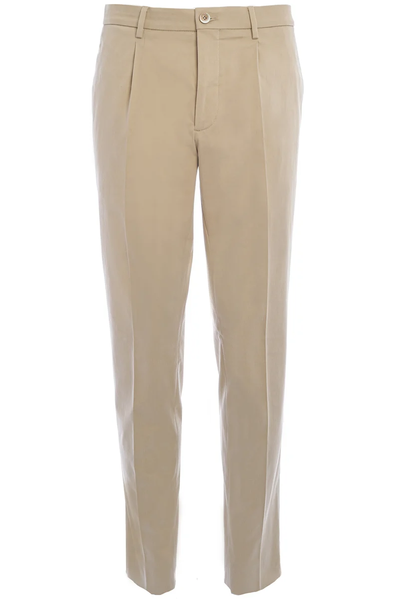 Slim-Fit Hose 'Davide' Beige