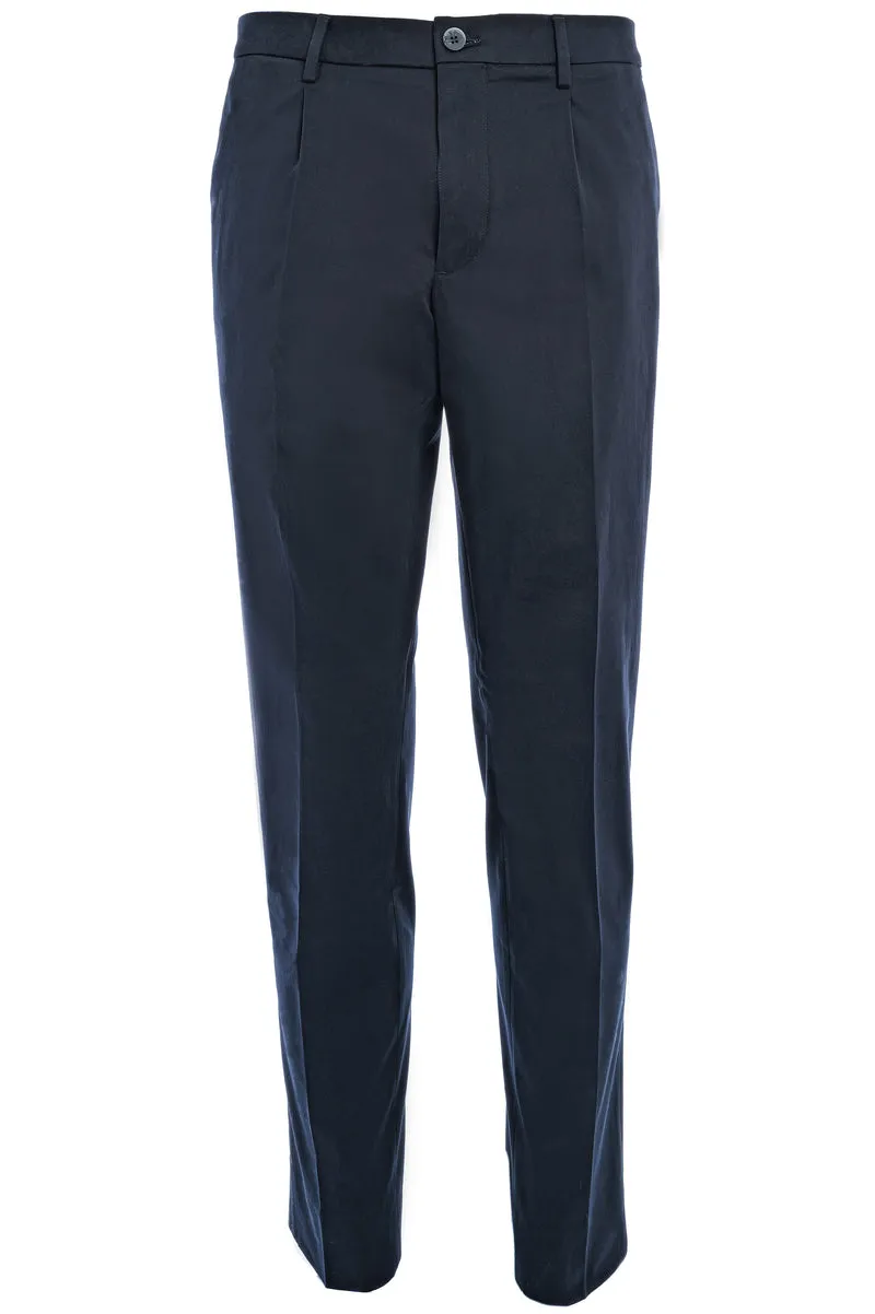 Slim-Fit Hose 'Davide' Dunkelblau