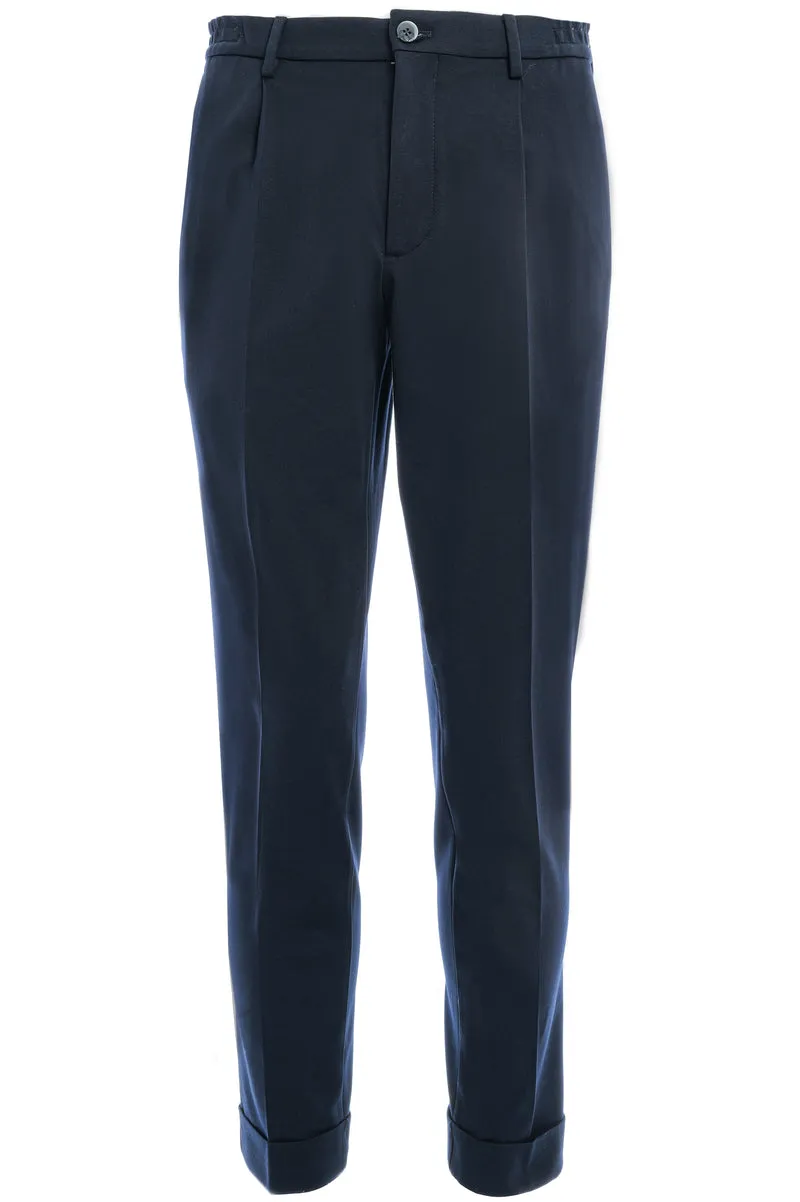 Slim-Fit Hose 'Dennis' Dunkelblau