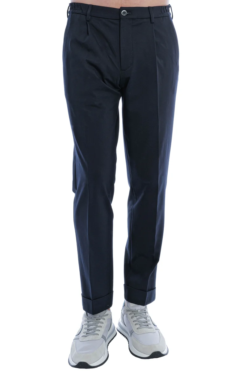 Slim-Fit Hose 'Dennis' Dunkelblau