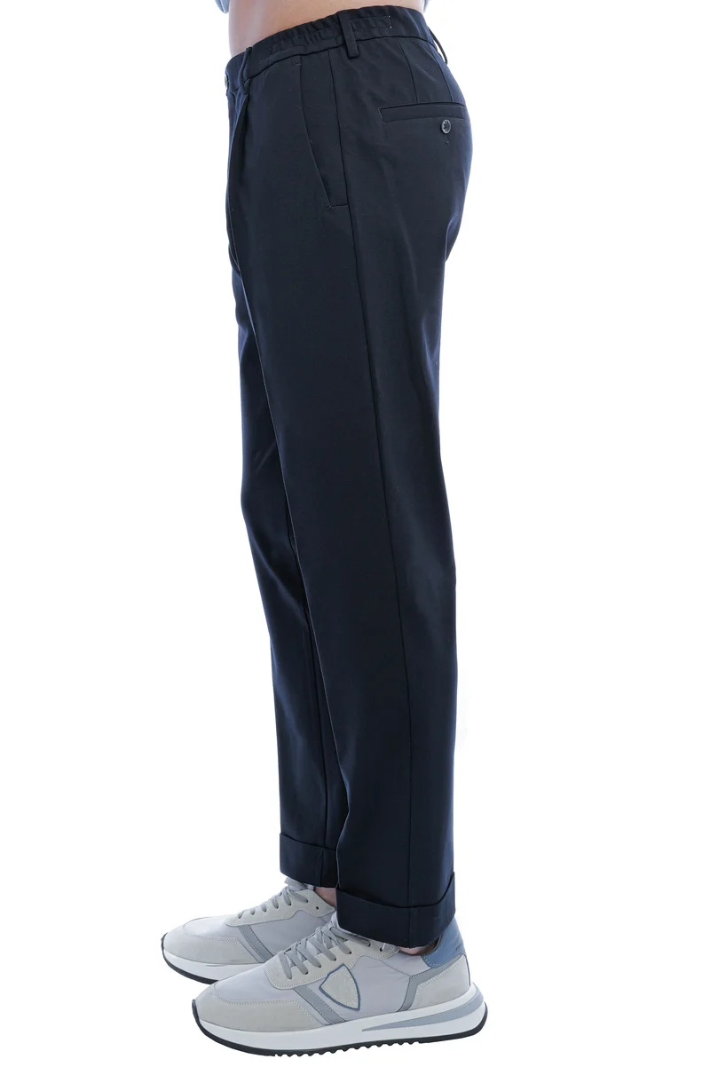 Slim-Fit Hose 'Dennis' Dunkelblau