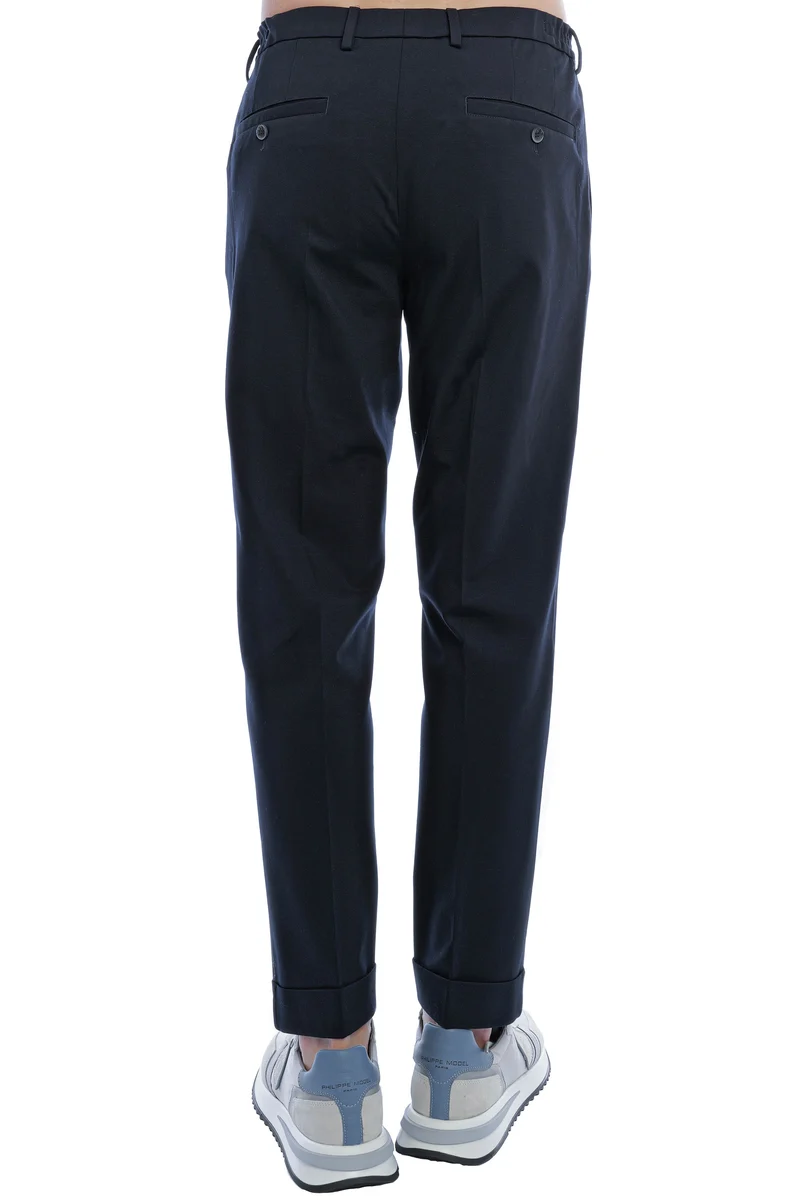 Slim-Fit Hose 'Dennis' Dunkelblau