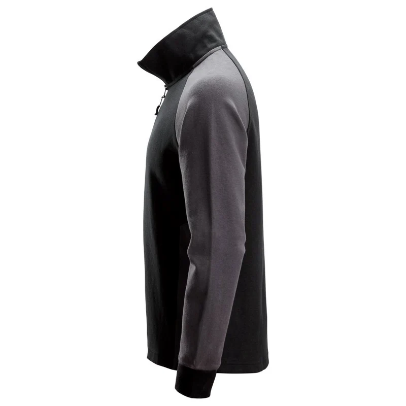 Snickers Tweekleurig Sweatshirt met Halve Rits 2841