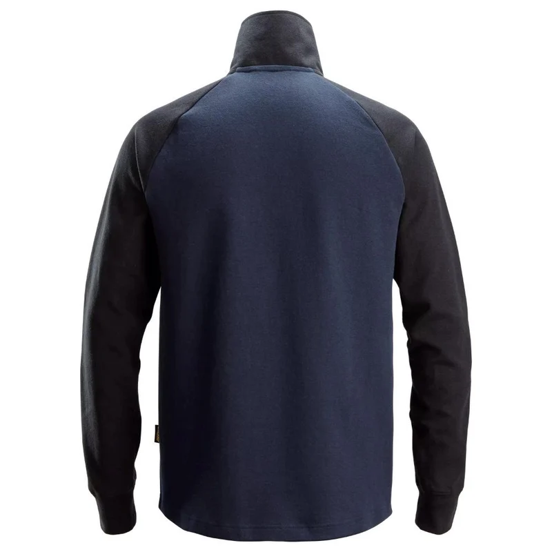 Snickers Tweekleurig Sweatshirt met Halve Rits 2841