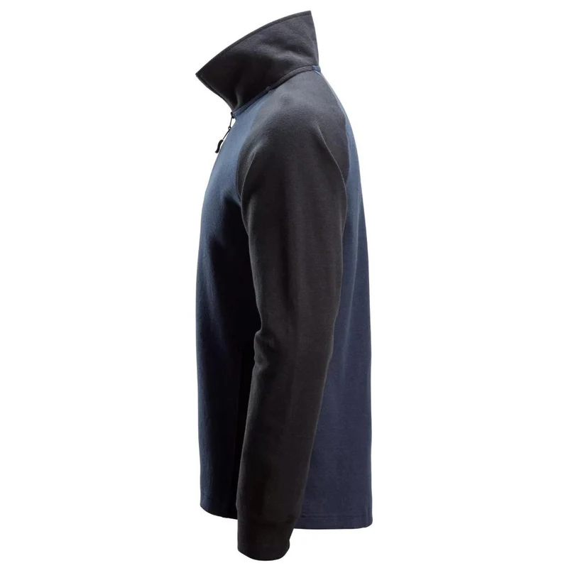 Snickers Tweekleurig Sweatshirt met Halve Rits 2841
