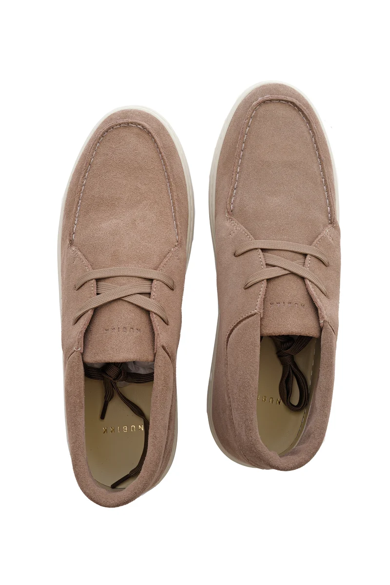 Wildlederloafer 'Jiro Gio' Steingrau