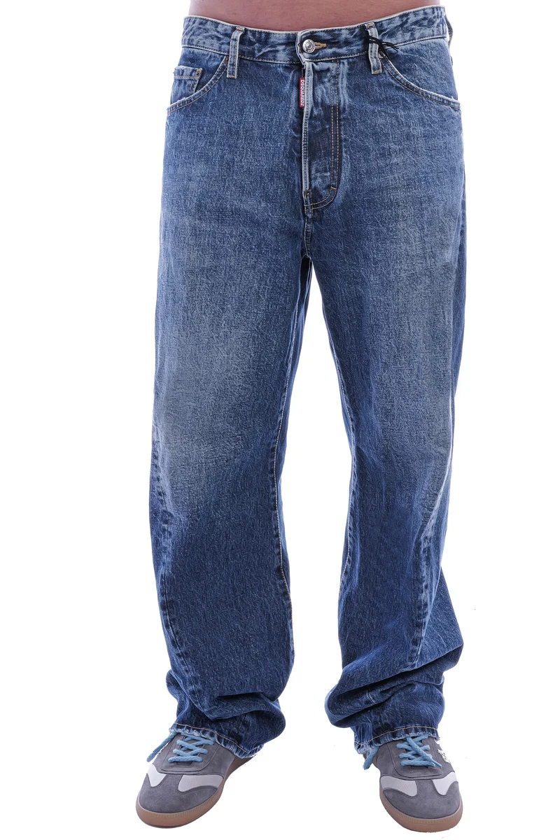 Jeans 'Loose Twist' Blau