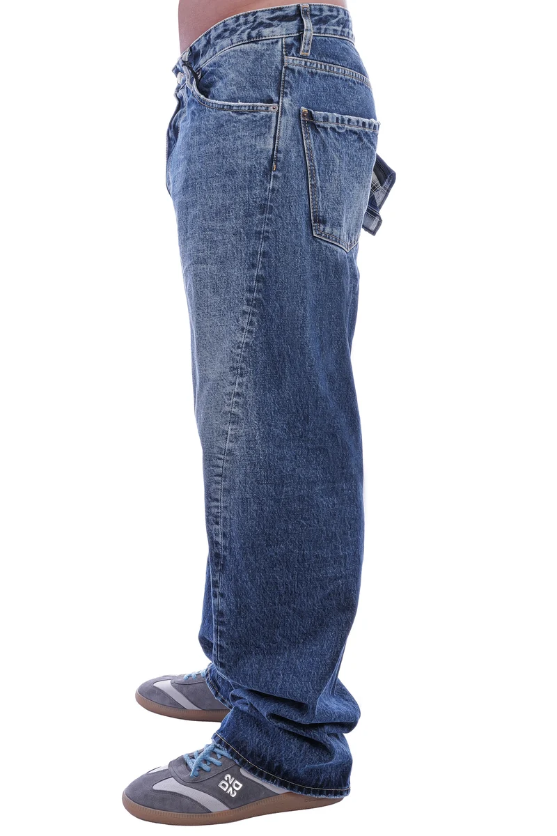 Jeans 'Loose Twist' Blau