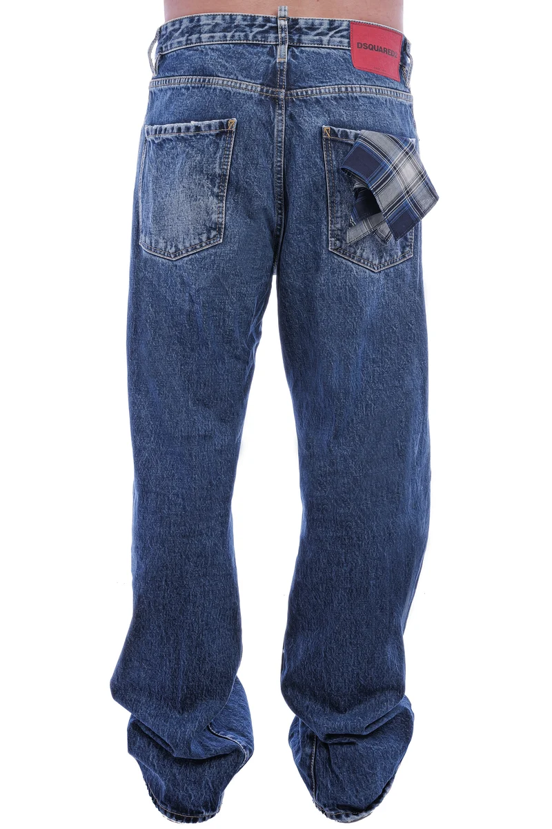 Jeans 'Loose Twist' Blau