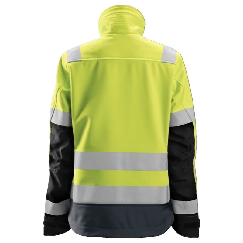 Snickers AllroundWork HV Softshell Damesjack 1237